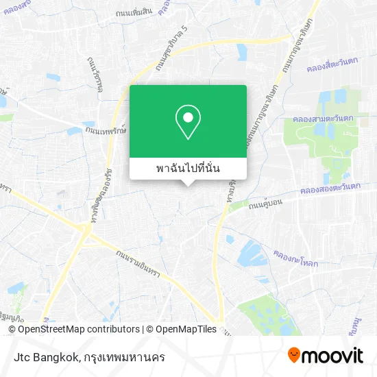 Jtc Bangkok แผนที่