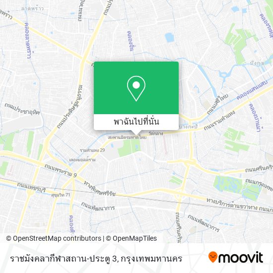 ราชมังคลากีฬาสถาน-ประตู 3 แผนที่