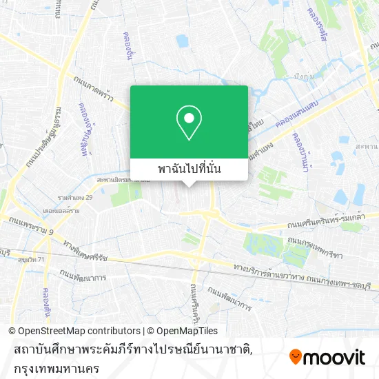สถาบันศึกษาพระคัมภีร์ทางไปรษณีย์นานาชาติ แผนที่