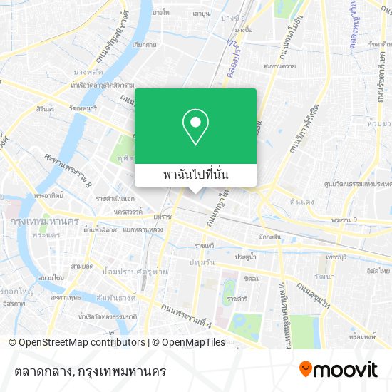 ตลาดกลาง แผนที่