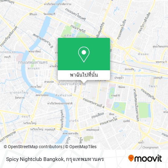 Spicy Nightclub Bangkok แผนที่