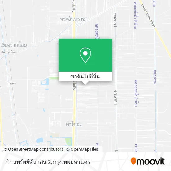 บ้านทรัพย์พันแสน 2 แผนที่