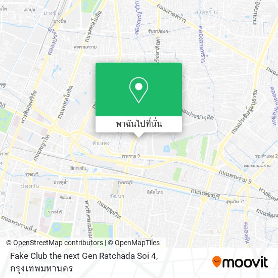 Fake Club the next Gen Ratchada Soi 4 แผนที่