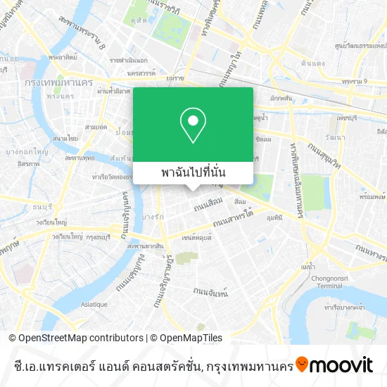 ซี.เอ.แทรคเตอร์ แอนด์ คอนสตรัคชั่น แผนที่