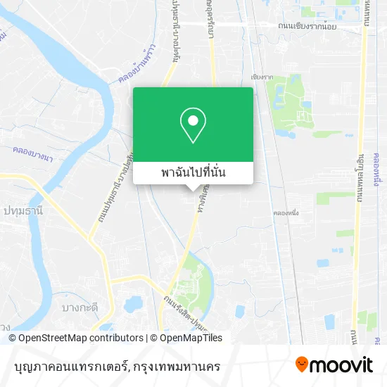 บุญภาคอนแทรกเตอร์ แผนที่