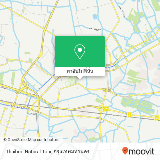 Thaiburi Natural Tour แผนที่