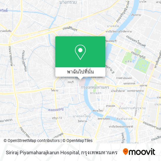 Siriraj Piyamaharajkarun Hospital แผนที่