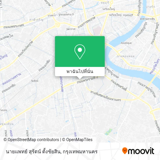 นายแพทย์ สุรัตน์ ตั้งชัยสิน แผนที่