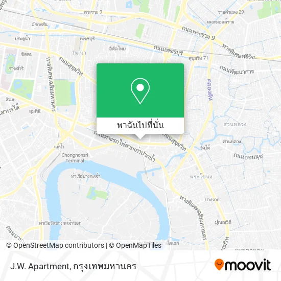 J.W. Apartment แผนที่