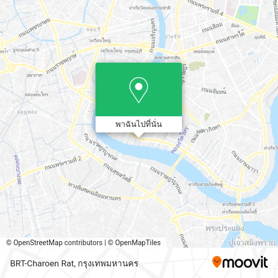 BRT-Charoen Rat แผนที่