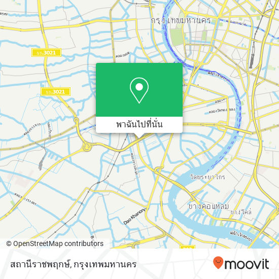 สถานีราชพฤกษ์ แผนที่