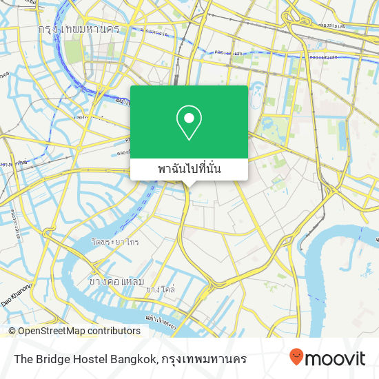 The Bridge Hostel Bangkok แผนที่