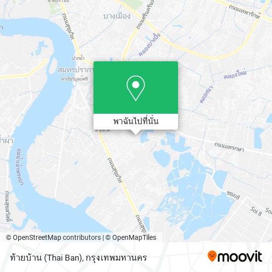ท้ายบ้าน (Thai Ban) แผนที่