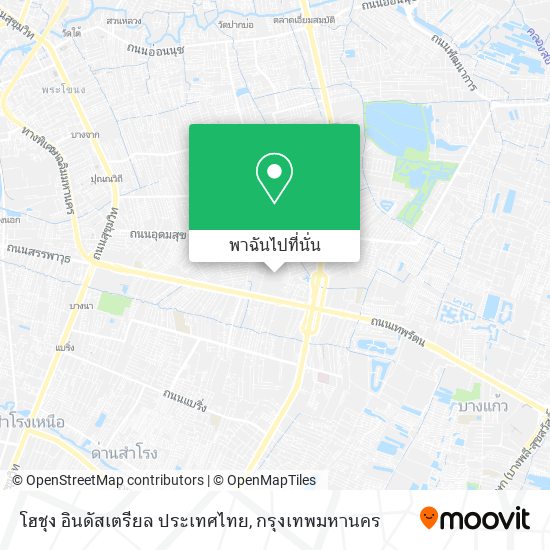 โฮชุง อินดัสเตรียล ประเทศไทย แผนที่