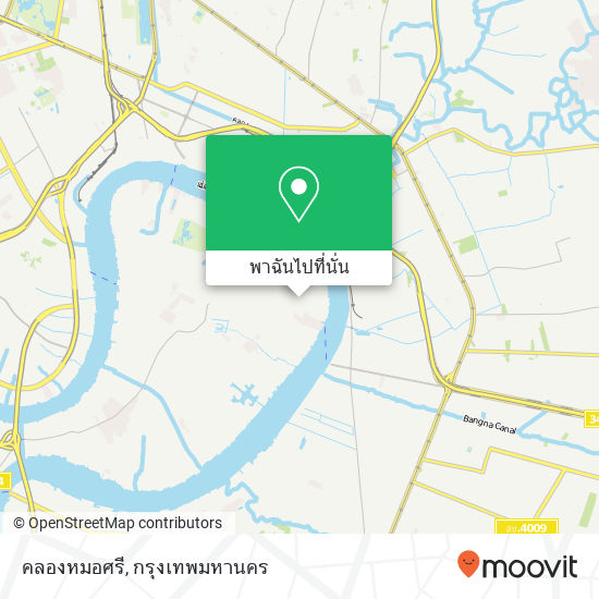 คลองหมอศรี แผนที่