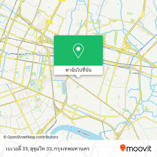 เบเวอลี่ 33, สุขุมวิท 33 แผนที่