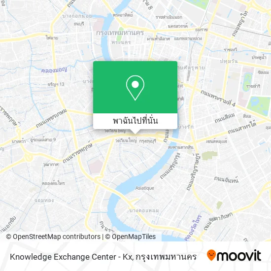 Knowledge Exchange Center - Kx แผนที่