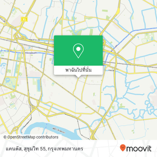 แคนตัส, สุขุมวิท 55 แผนที่