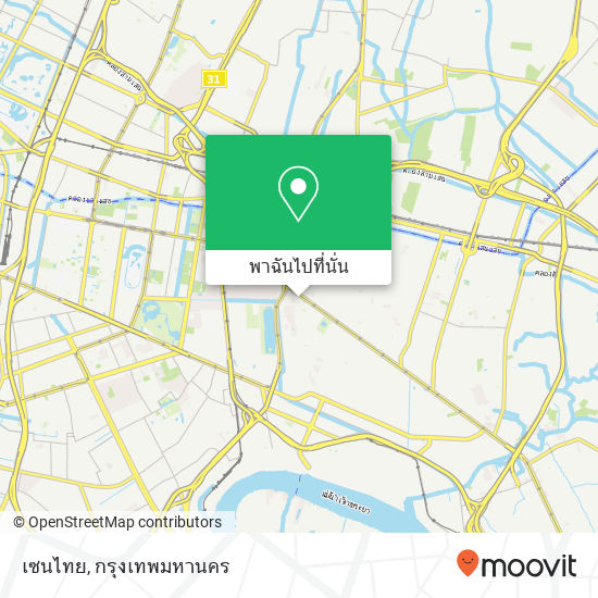 เซนไทย แผนที่