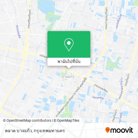 ตลาด บางแก้ว แผนที่