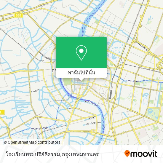 โรงเรียนพระปริยัติธรรม แผนที่