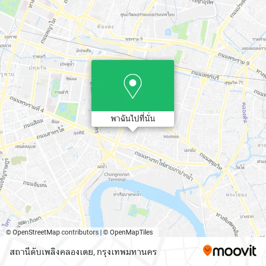 สถานีดับเพลิงคลองเตย แผนที่