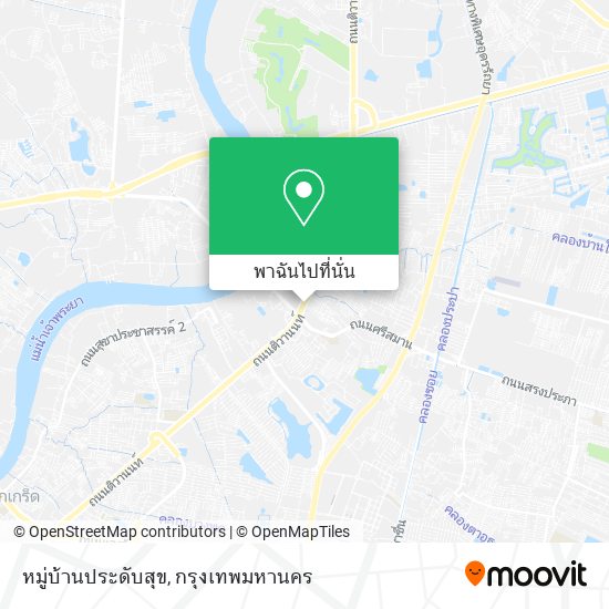 หมู่บ้านประดับสุข แผนที่