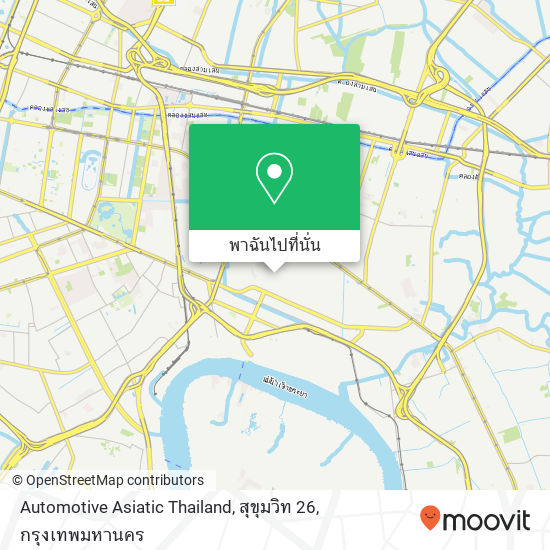 Automotive Asiatic Thailand, สุขุมวิท 26 แผนที่