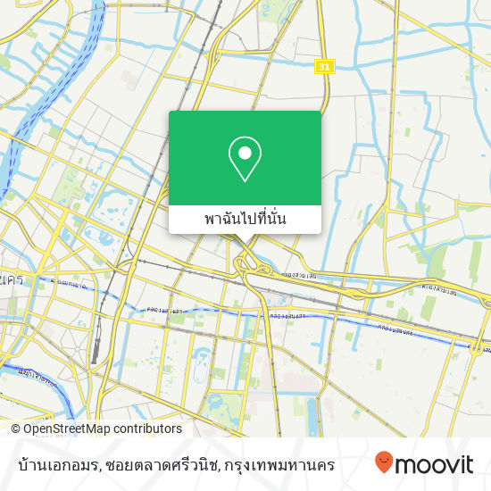 บ้านเอกอมร, ซอยตลาดศรีวนิช แผนที่