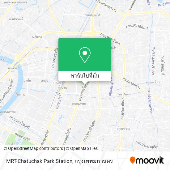 MRT-Chatuchak Park Station แผนที่