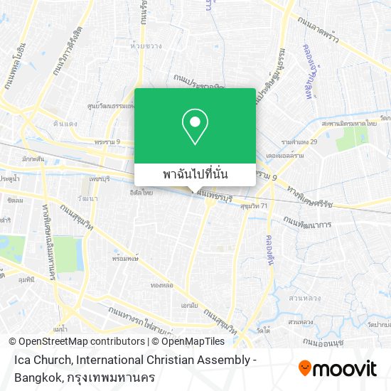 Ica Church, International Christian Assembly - Bangkok แผนที่
