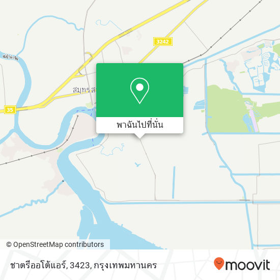 ชาตรีออโต้แอร์, 3423 แผนที่