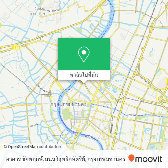 อาคาร ชัยพฤกษ์, ถนนวิสุทธิกษัตริย์ แผนที่