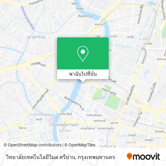 วิทยาลัยเทคโนโลยีวิมล ศรีย่าน แผนที่