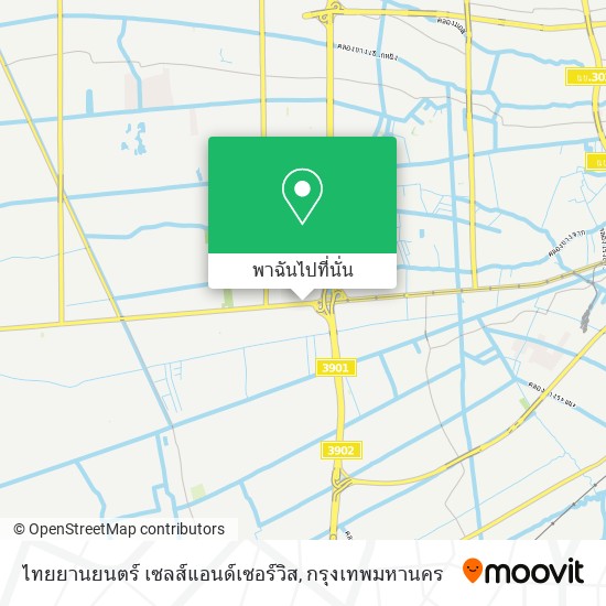 ไทยยานยนตร์ เซลส์แอนด์เซอร์วิส แผนที่