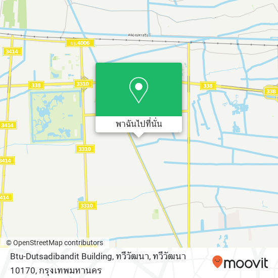 Btu-Dutsadibandit Building, ทวีวัฒนา, ทวีวัฒนา 10170 แผนที่