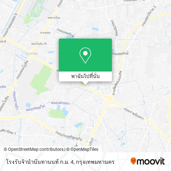 โรงรับจำนำนันทานนท์ ก.ม. 4 แผนที่