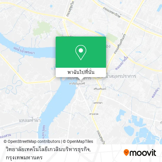 วิทยาลัยเทคโนโลยีเกวลินบริหารธุรกิจ แผนที่