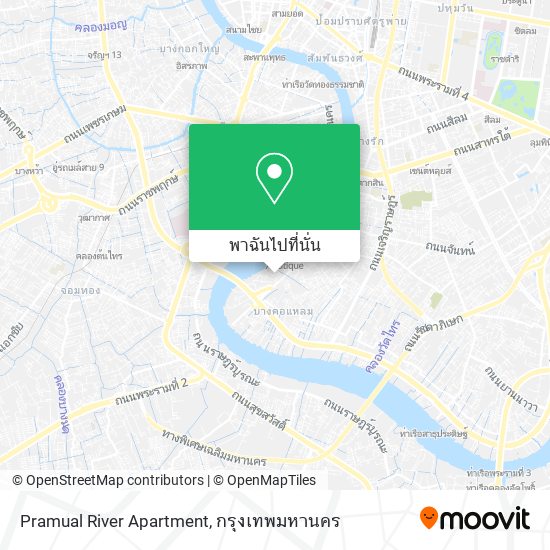 Pramual River Apartment แผนที่