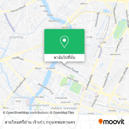 สายไหมศรีย่าน เจ้าเก่า แผนที่