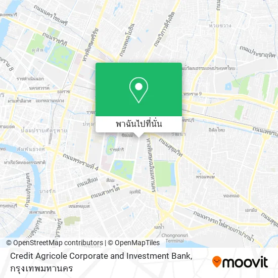 Credit Agricole Corporate and Investment Bank แผนที่
