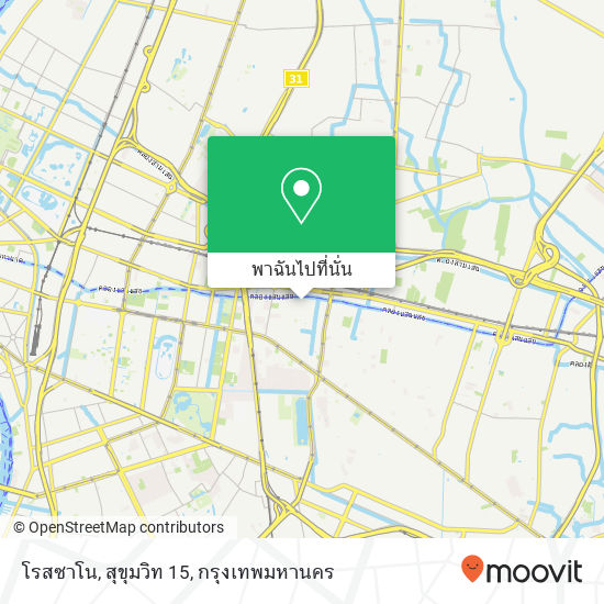 โรสซาโน, สุขุมวิท 15 แผนที่