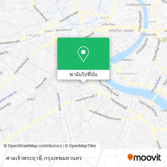 ศาลเจ้าพระฤาษี แผนที่