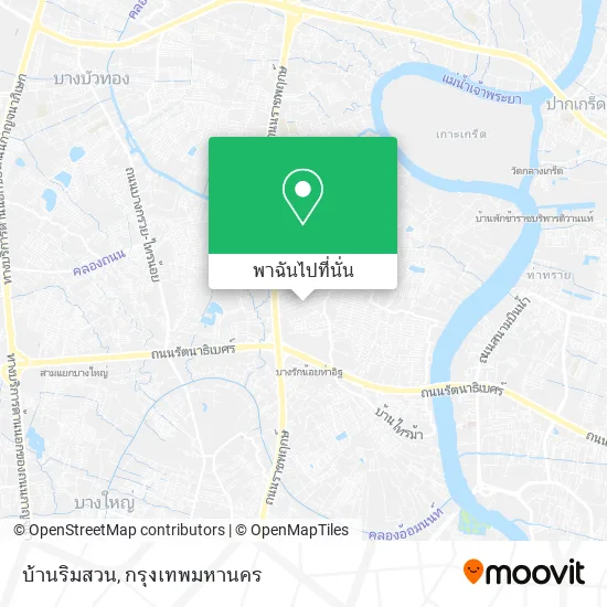 บ้านริมสวน แผนที่