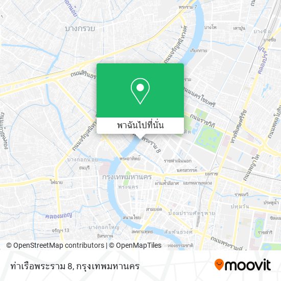 ท่าเรือพระราม 8 แผนที่