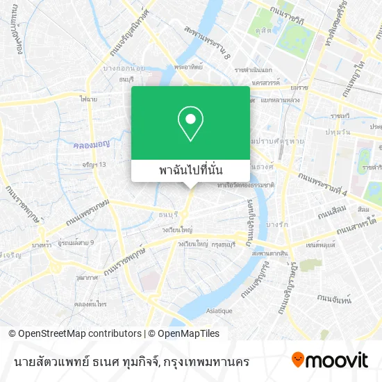 นายสัตวแพทย์ ธเนศ ทุมกิจจ์ แผนที่