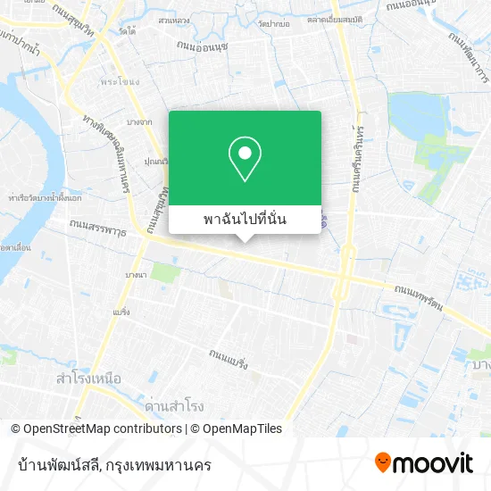 บ้านพัฒน์สลี แผนที่