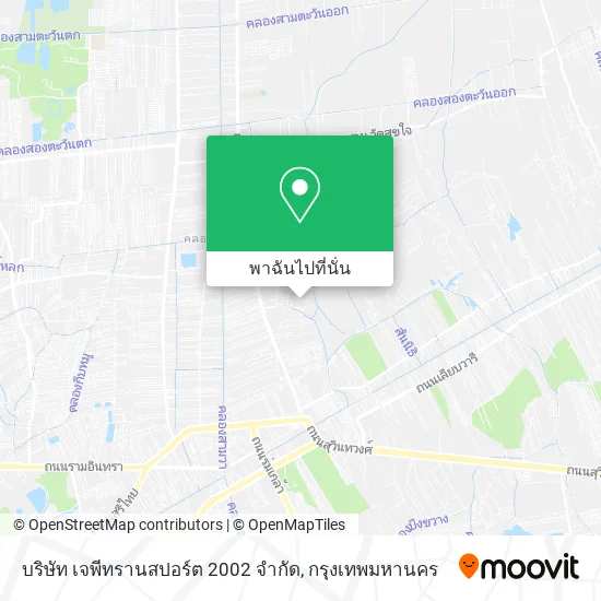 บริษัท เจพีทรานสปอร์ต 2002 จำกัด แผนที่