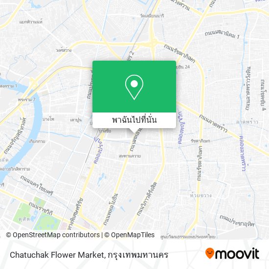 Chatuchak Flower Market แผนที่