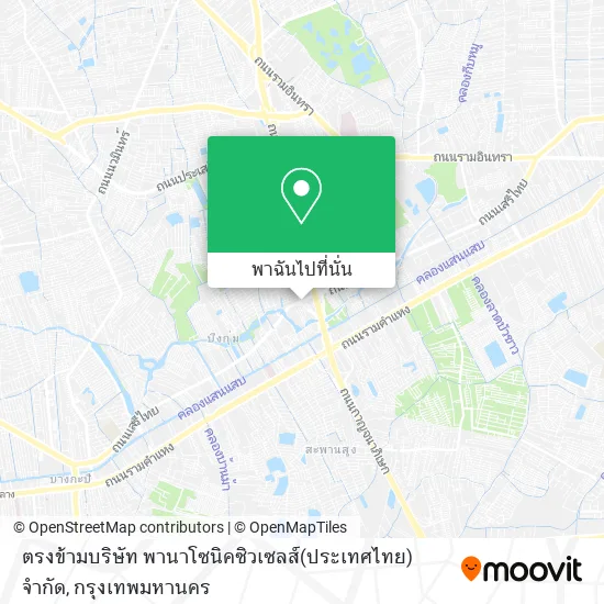 ตรงข้ามบริษัท พานาโซนิคซิวเซลส์(ประเทศไทย) จำกัด แผนที่